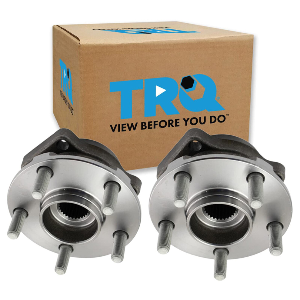 Trq Front Wheel Hub Bearings Assembly Set Compatible With 2016-2023 Subaru Crosstrek 2014-2018 Forester 2014-2021 Impreza 2014-2015 Xv Crosstrek 191213655399