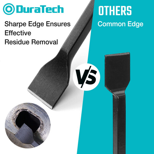 Σετ Ξύστρες Γasket DURATECH, 3-τεμ, 3/4",1",1-1/2", Με Κοφτερή Άκρη 1