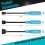 Σετ Ξύστρες Γasket DURATECH, 3-τεμ, 3/4",1",1-1/2", Με Κοφτερή Άκρη 3