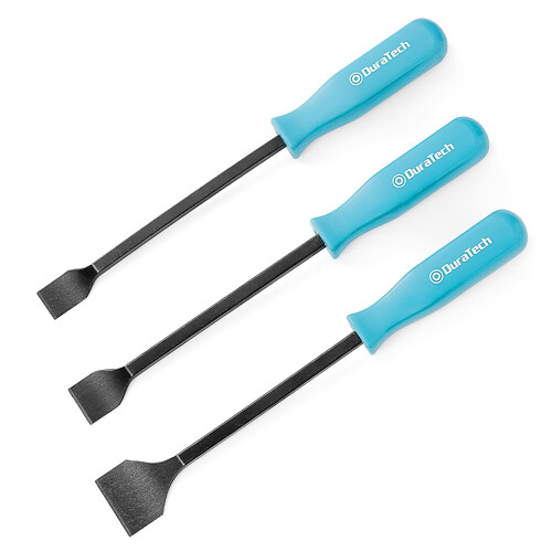 Σετ Ξύστρες Γasket DURATECH, 3-τεμ, 3/4",1",1-1/2", Με Κοφτερή Άκρη