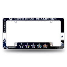 Rico Industries NFL Dallas Cowboys Multi Champ 12 X 6 Chrom