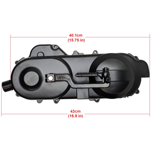 Complete 49cc 50cc Short Kick Start Driver Cover Case Crankcase Assemb 2