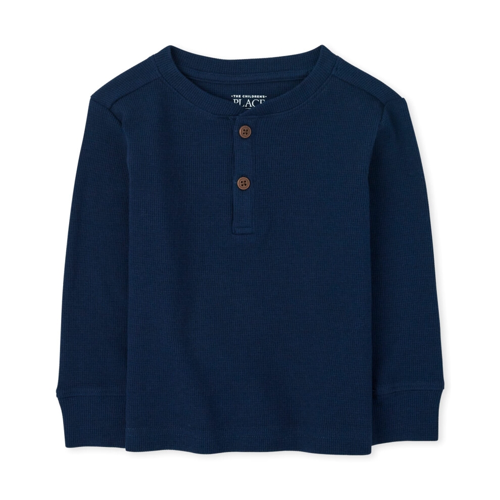 The Children's Place baby boys And Toddler Boy Long Sleeve Thermal Hen