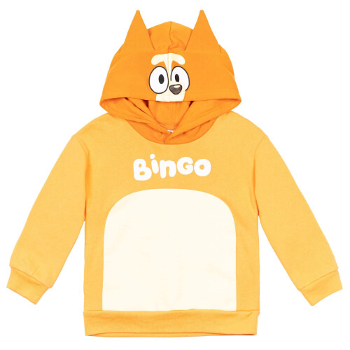 Bluey Bingo Παιδικό Φλις Μπουφάν με Κουκούλα 3T 2
