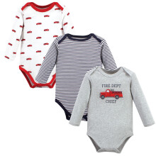Hudson baby unisex baby bomull lngrmad bodysuits brandbil 9-12 mnader