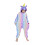 HQFURS Παιδική Στολή Μονοκέρατου Unisex Πυτζάμες Halloween 4t 1