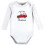 Hudson Baby Unisex Βρεφικά Κοντομάνικα Φανελάκια, Δώρο Χριστουγέννων 3-Pack, 9-12 Μηνών 3