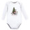 Hudson Baby Unisex Βρεφικά Μπλουζάκια Μακρυμάνικα, Χριστουγεννιάτικο Δάσος 3-Pack, 6-9 Μηνών 3