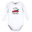 Hudson Baby Unisex Βρεφικά Κοντομάνικα Σαλοπέτες, Χριστουγεννιάτικο Δέντρο 3-Pack, 9-12 Μηνών 2