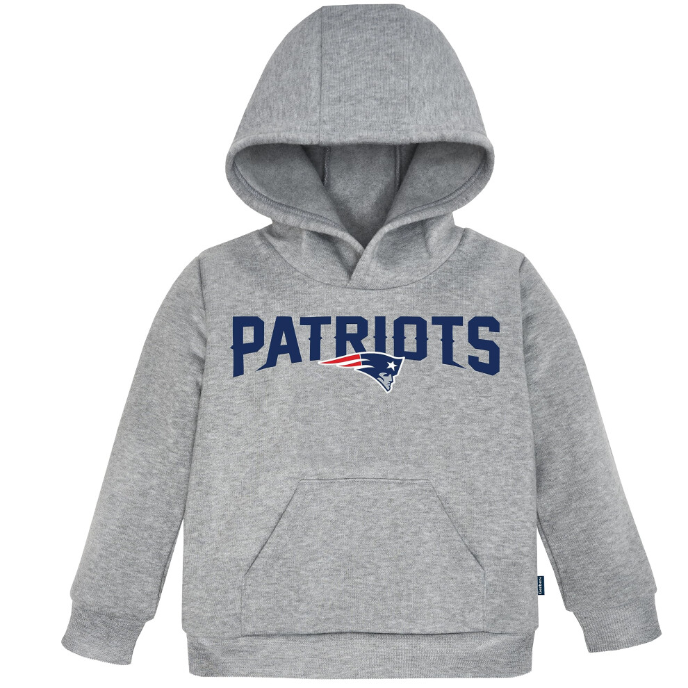 Gerber Unisex Baby NFL Fleece Hoodie Sweatshirt  Team Color  5T