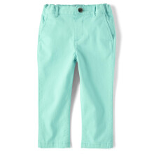 Detsk    skinny chino nohavice Mellow Aqua 3T pre chlapcov a batolat    The Children's Place