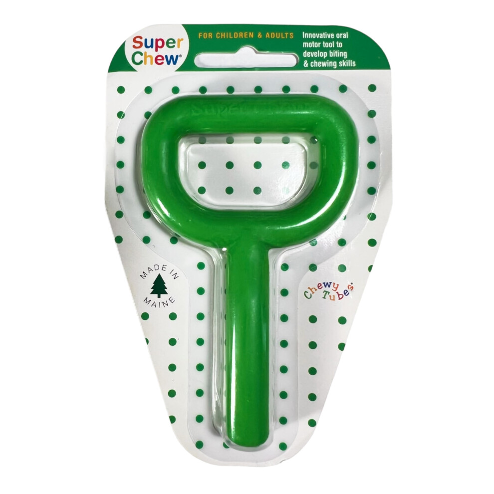 Tubos Masticables Green Chewy Tubes Super Chew Smooth