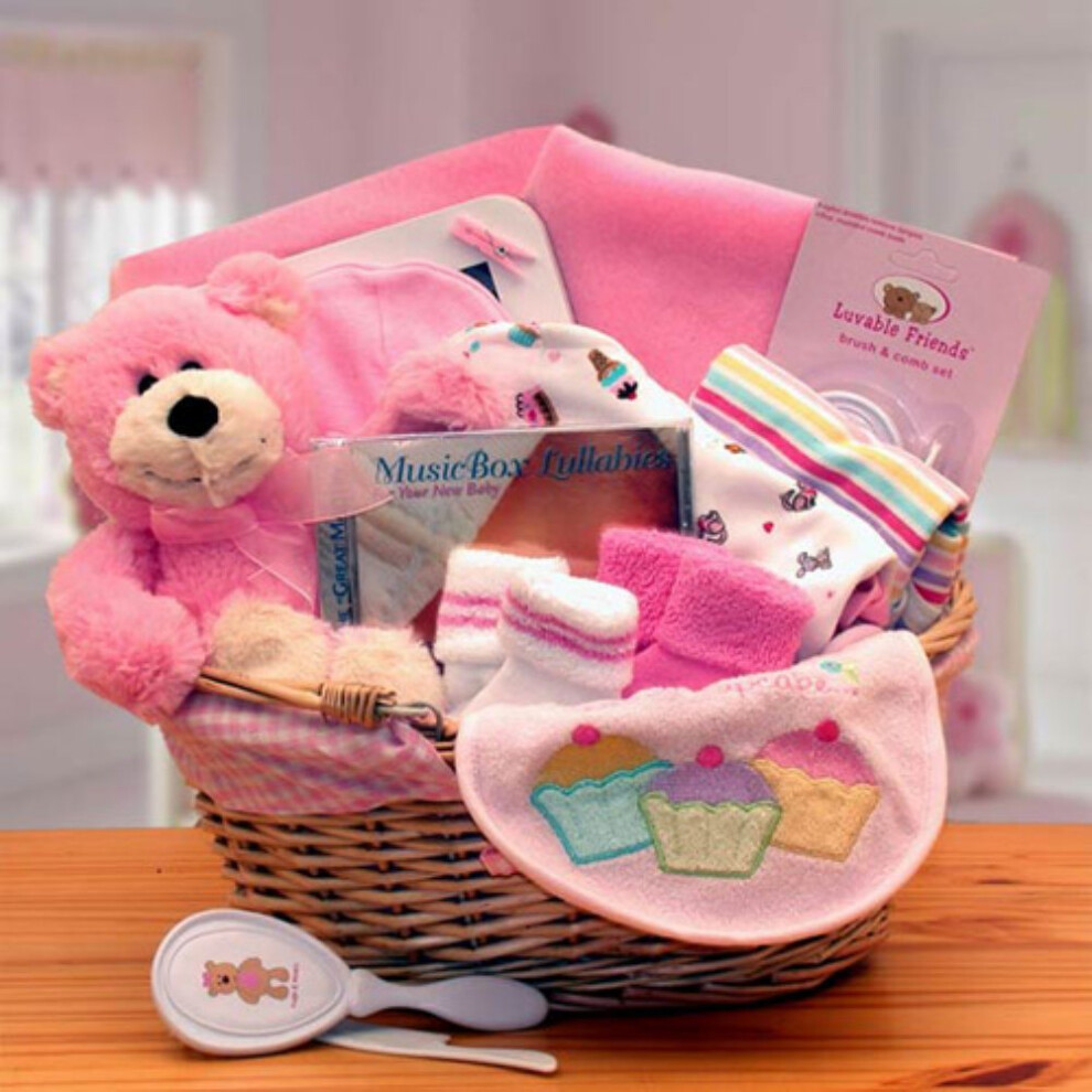 Panier cadeau pour nouveau-né Simply The Baby Basics -