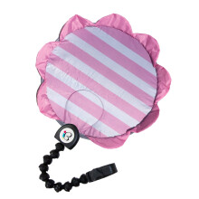 Buggygear sunchaser upf 50 - silver/rosa