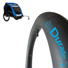 Zadn trubka pre cyklovoz k Burley Encore - 2 deti - modr