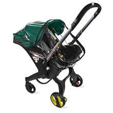Baby & Beyond's Premium Rain Cover Compatible med Doona Infant Car Seat barnvagn (vanlig)