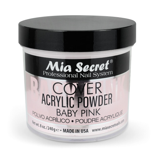 Mia Secret Ακρυλικό Πούδρα Κάλυψης Μωβ Ροζ 8 oz.