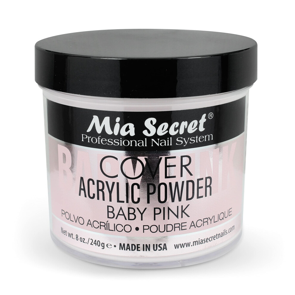 Mia Secret Pink Acrylic Powder Cover Baby 8 Oz.