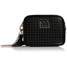 Prebalovac taka Chelsea + Cole pro Itzy Ritzy Crossbody - zahrnuje 6 kapes Prebalovac podloka a strapec; Cern s potiskem Sweetheart