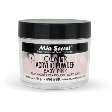 Mia Secret Acryl-Puder-Abdeckung, Babyrosa, 2 oz.