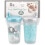 Cribmates 10oz Ανθεκτικά Ποτήρια 2-Pack, Μπλε Ελέφαντες 1