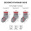 Chaussettes pour bébés Minnie 10-Pack, Mickey Mouse-Multicolore, 6-12 mois 5