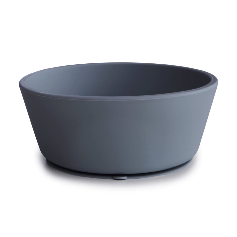 Bol à ventouse en silicone Mushie | Conception antidérapante sans BPA Tradewinds