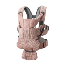 Portabeb s BabyBjrn Free 3D Mesh rosa empolvado