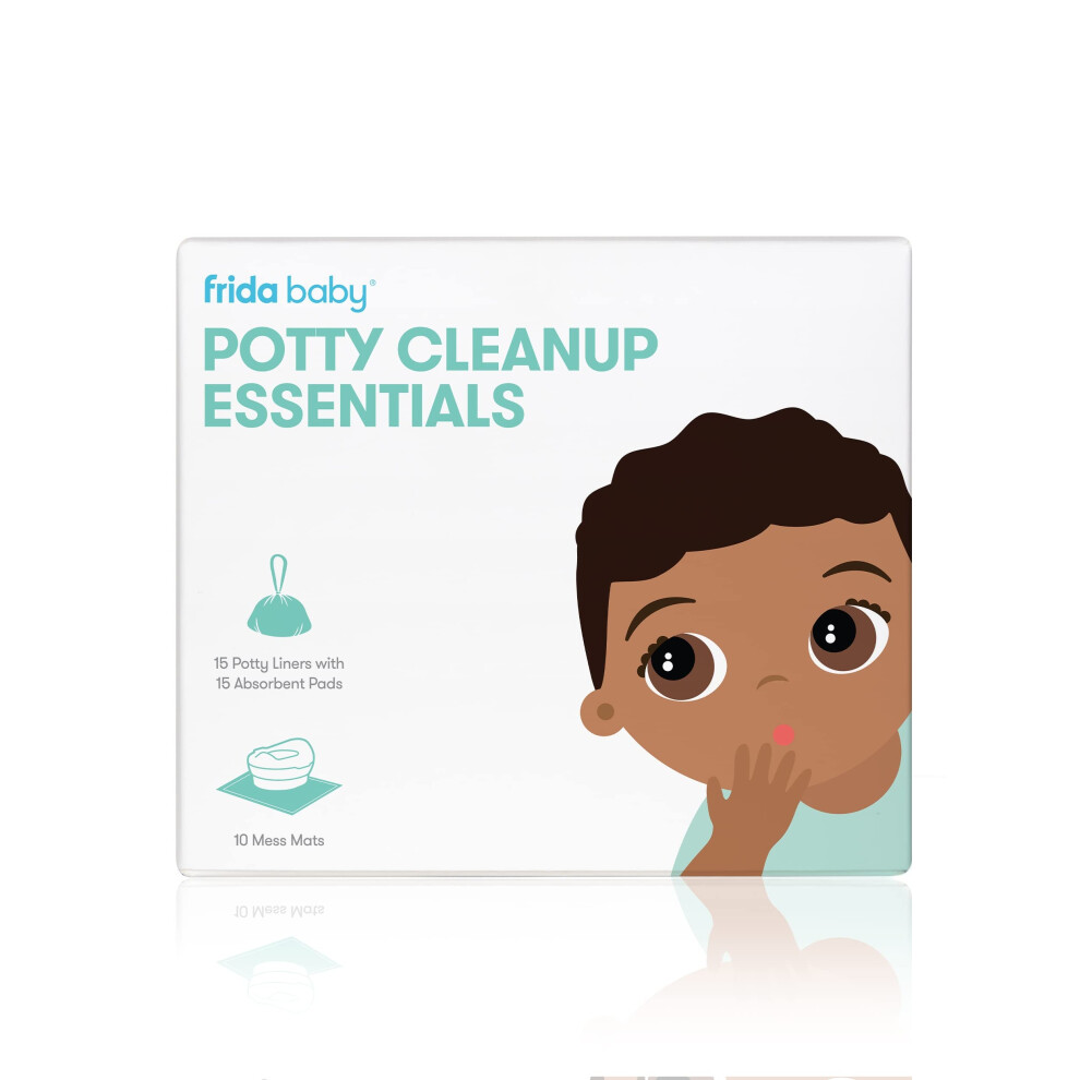 Frida Baby Potty Cleanup Essentials Leak-Proof Potty Liners And Dispo Tibur N Beb