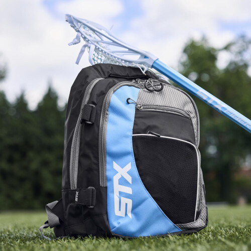 STX Lacrosse Sidewinder Σακίδιο, Μαύρο/Κολούμπια 2