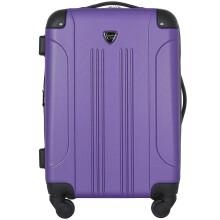 Travelers Club Chicago Hardside erweiterbares Spinnergepck Lila 20"" Handgepck