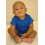 Bodysuit azul de Bambini One Piece (pacote de 5) 5