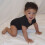 Bodysuit azul de Bambini One Piece (pacote de 5) 3