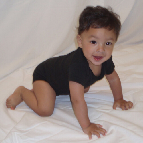Bodysuit azul de Bambini One Piece (pacote de 5) 2