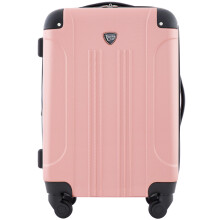 Travellers Club Chicago Hardside erweiterbares Spinnergepck Rosgold 20"" Handgepck