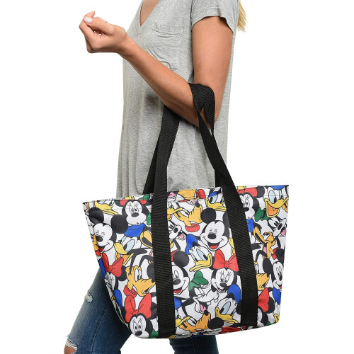 Disney Τσάντα Ταξιδιού Disney Mickey, Minnie, Donald, Goofy, Pluto (Πολύχρωμη) 2