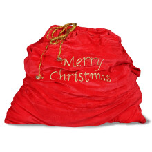 Kost   m EraSpooky Christmas Santa Claus so stahovacou    n   rkou a zamatov   m vreckom