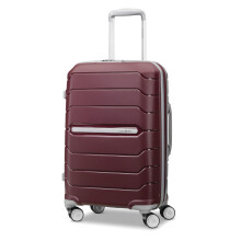 Maleta de mano Samsonite Freeform r gida expandible con ruedas giratorias dobles de 21 pulgadas color merlot
