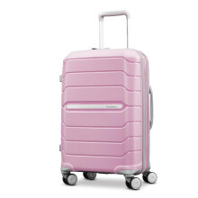 Maleta de mano Samsonite Freeform r gida expandible con ruedas giratorias dobles, 21 pulgadas, color rosa