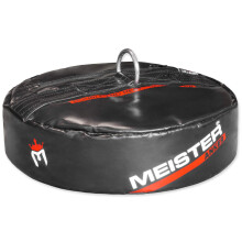 Meister Anker Double-End Boxing Heavy Bag Ancoraggio a pavimento Nero 15 pollici x 15 pollici x 4 pollici