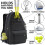 Athletico Compact City Tennis Backpack (sort) 4