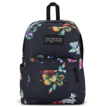 Sac à dos JanSport SuperBreak durable et léger de qualité supérieure à paillettes florales