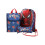 Marvel Spider-Man Boys 16"" Backpack 5 piece School Set (One Size  Blue/Red) 3