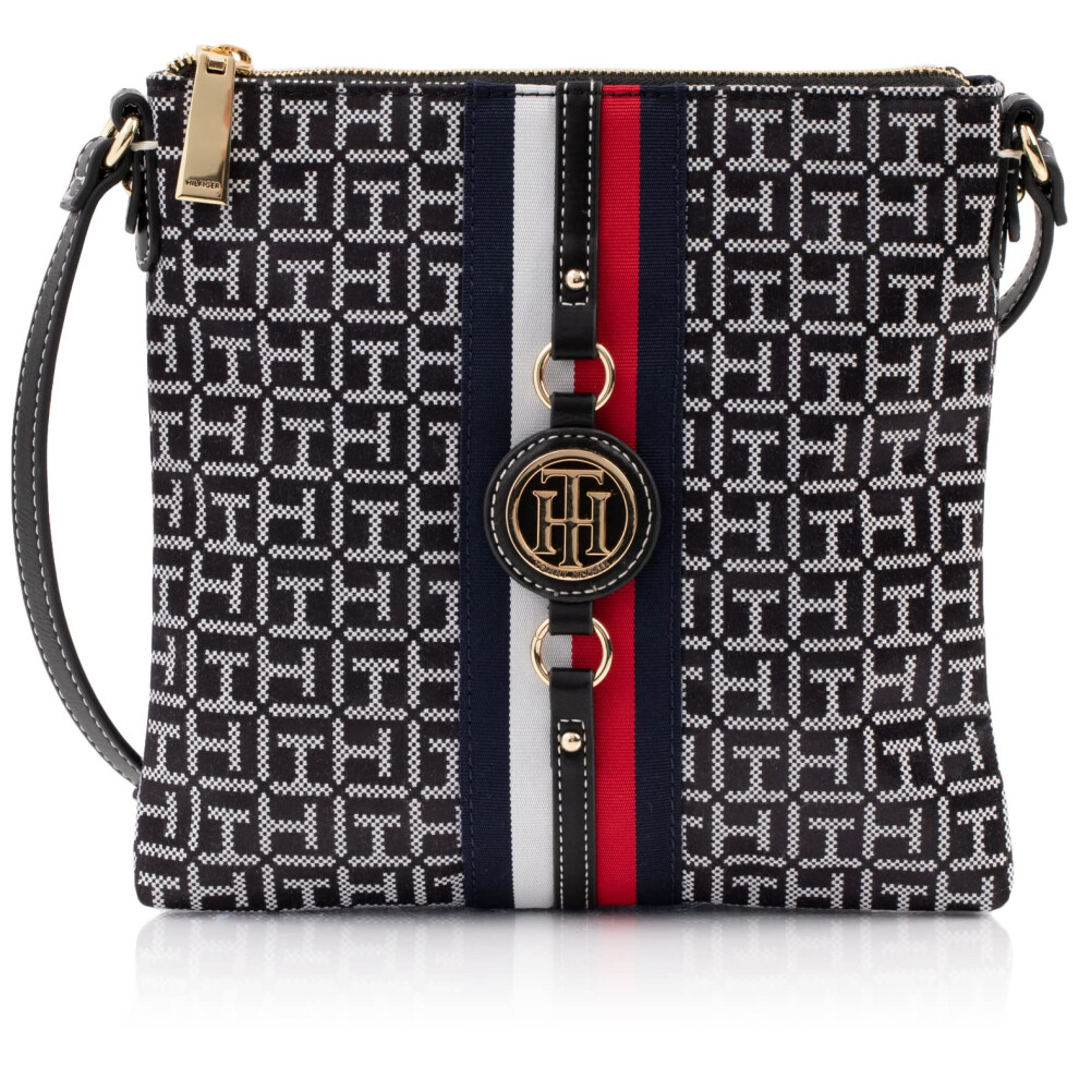 Tommy Hilfiger Jaden Plus Crossbody Black/White