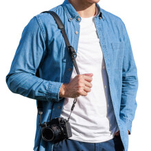 Profezzion Deluxe Oglinda cu oglinda Camera cu ogra?el cu curea de umar cu catarama cu eliberare rapida pentru Canon EOS R100 R50 R10 RP R3 R5 R6