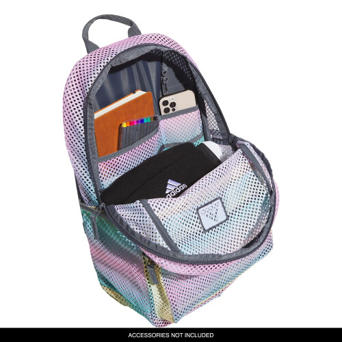 Adidas adidas Hermosa II Mesh Backpack  Gradient Flash Aqua/Onix Grey  One Size 1
