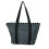 Disney Disney Τσάντα Tote με Mickey & Minnie Mouse - Μαύρο Πουά 3