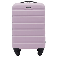 Wrangler Hardside Carry-On Spinner Luggage Lilac 20-palcov