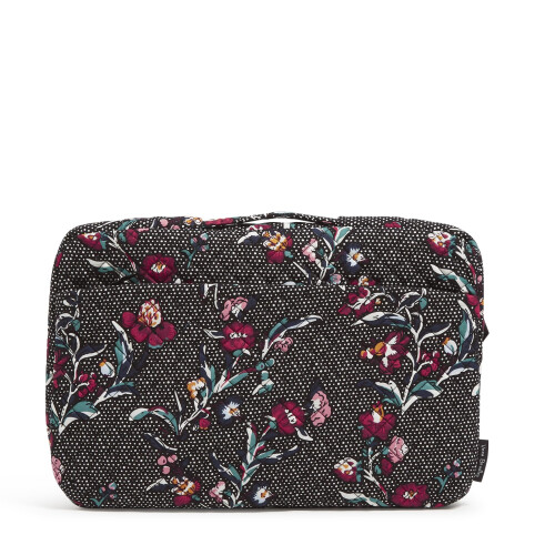 Vera Bradley Vera Bradley Γυναικείο Οργανωτής Λάπτοπ από Βαμβάκι, Perennials Noir Dot, Μία Μέγεθος