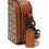 COACH Charter Slim Crossbody in Micro Signature Jacquard  Cocoa/Burnis 4